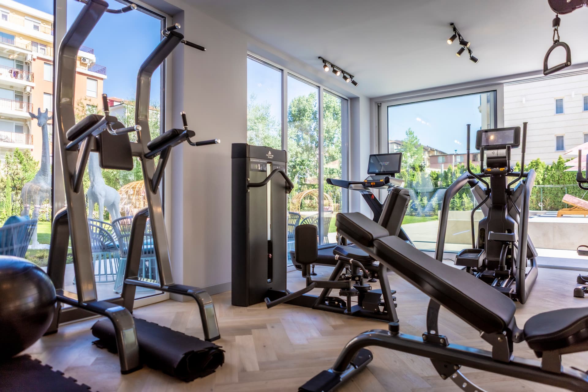 Fitness centre at J'Adore Secret Garden